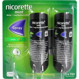 NICORETTE Spray alla menta 1 mg/spray puff, 2 pz