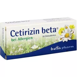 CETIRIZIN beta compresse rivestite con film, 30 pz