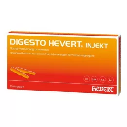 DIGESTO Fiale Hevert per iniezioni, 10X2 ml