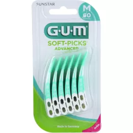GUM Soft-Picks Advanced medium, 60 pezzi