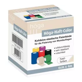 HÖGA-HAFT Fascia di fissaggio colorata 6 cmx4 m color pelle, 1 pz