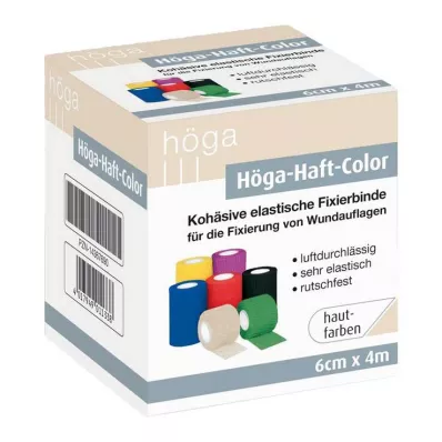 HÖGA-HAFT Fascia di fissaggio colorata 6 cmx4 m color pelle, 1 pz HÖGA-HAFT Fascia di fissaggio colorata 6 cmx4 m color pelle, 1 pz