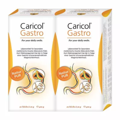 CARICOL Gastro bustina doppia confezione, 40X21 ml