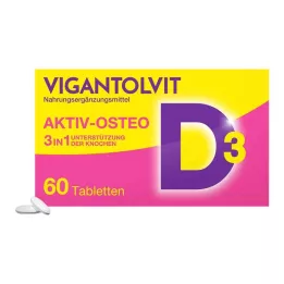 VIGANTOLVIT Vitamina D3 K2 Calcio Compresse rivestite con film, 60 Capsule
