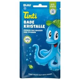TINTI Cristalli di bagno blu, 60 g