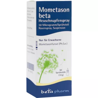 MOMETASON beta spray per il raffreddore da fieno 50μg/Sp.60 Sp.St, 10 g