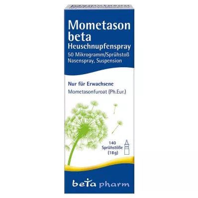 Mometasone beta spray contro il raffreddore da fieno, 18 g Mometasone beta spray contro il raffreddore da fieno, 18 g