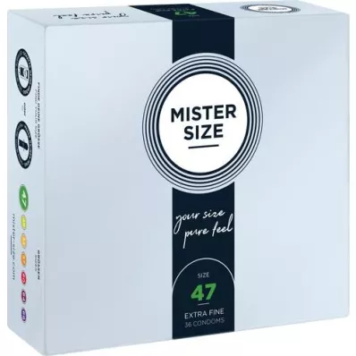 MISTER Preservativi taglia 47, 36 pezzi