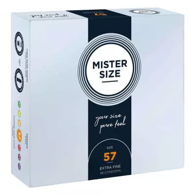 MISTER Preservativi taglia 57, 36 pezzi