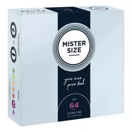 MISTER Preservativi taglia 64, 36 pezzi