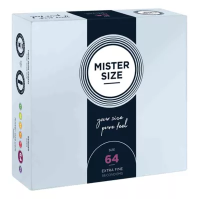 Preservativi Mister Taglia 64 (36 pezzi)