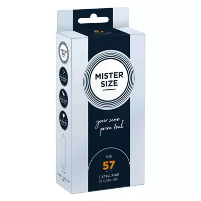 MISTER SIZE 57 preservativi, 10 pz MISTER SIZE 57 preservativi, 10 pz