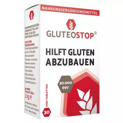 GLUTEOSTOP Compresse, 30 pz