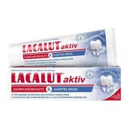 LACALUT protezione attiva delle gengive &amp; dentifricio bianco delicato, 75 ml