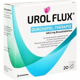UROL FLUX Flush Therapy 400,5 mg compresse effervescenti, 20 pz