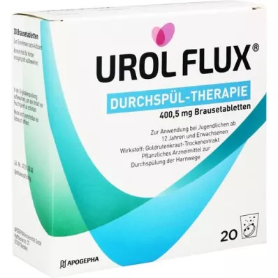 UROL FLUX Flush Therapy 400,5 mg compresse effervescenti, 20 pz