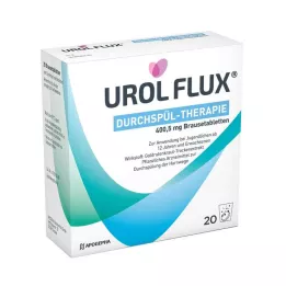 UROL FLUX Flush Therapy 400,5 mg compresse effervescenti, 20 pz