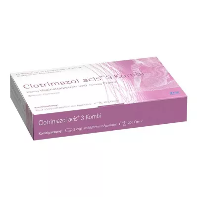 CLOTRIMAZOL acis 3 combipack, 1 pc