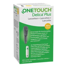 ONE TOUCH Lancette Delica Plus, 200 pezzi