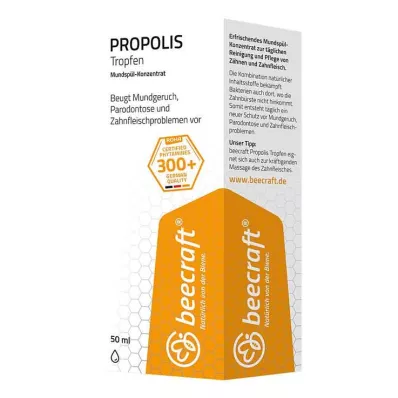 BEECRAFT Gocce di propoli concentrato per collutorio, 50 ml