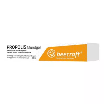 BEECRAFT Gel per la bocca alla propoli, 20 ml