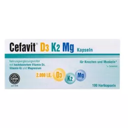 CEFAVIT D3 K2 Mg 2.000 U.I. capsule rigide, 100 pz