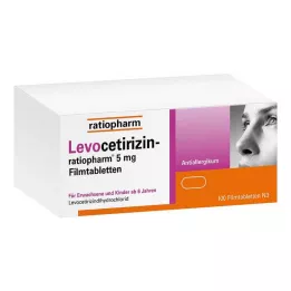 LEVOCETIRIZIN-ratiopharm 5 mg compresse rivestite con film, 100 pz
