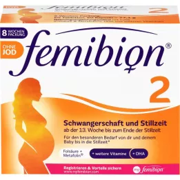 FEMIBION 2 pillole di gravidanza+allattamento senza iodio, 2X60 pz