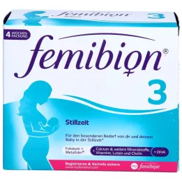 FEMIBION 3 Confezione combinata per lallattamento al seno, 2X28 pezzi