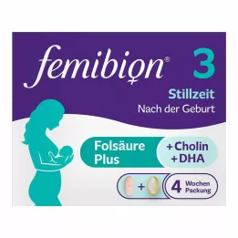 FEMIBION 3 Confezione combinata per lallattamento al seno, 2X28 pezzi