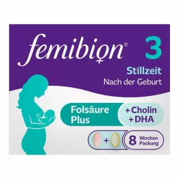 FEMIBION 3 Confezione combinata per lallattamento al seno, 2X56 pezzi