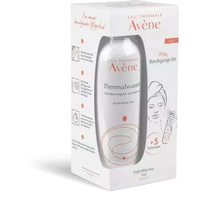 AVENE Acqua termale spray 150ml+5 maschere di stoffa, 1 p