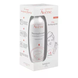 AVENE Acqua termale spray 150ml+5 maschere di stoffa, 1 p