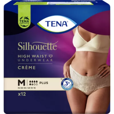 TENA SILHOUETTE più crema M, 12 pz