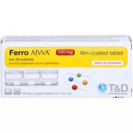 FERRO AIWA 100 mg compresse rivestite con film, 20 pezzi