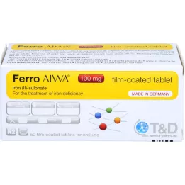 FERRO AIWA 100 mg compresse rivestite con film, 50 pz