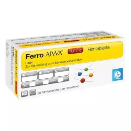 FERRO AIWA 100 mg compresse rivestite con film, 50 pz