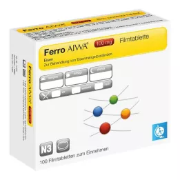 FERRO AIWA 100 mg compresse rivestite con film, 100 pz