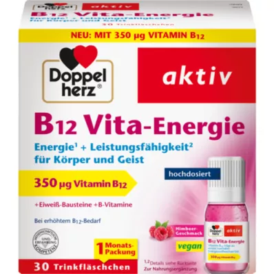 DOPPELHERZ B12 Vita-Energie Fiale da bere, 30 pz