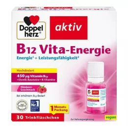 DOPPELHERZ B12 Vita-Energie Fiale da bere, 30 pz