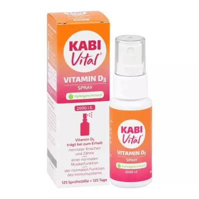 Kabivital 2.000 cioè D3 Spray Gusto Mela (25 ml)