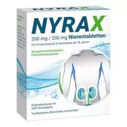 NYRAX 200 mg/200 mg Compresse renali, 200 pz