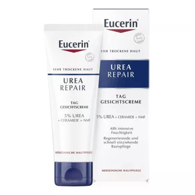 EUCERIN UreaRepair Crema Viso 5% Giorno, 50 ml