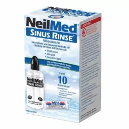 NEILMED Risciacquo sinusale Nas.du.+Nas.Sp.Salt 10 DosBtl, 1 P