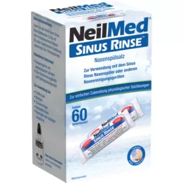 NEILMED Bustina di sale per risciacquo nasale Sinus Rinse, 60X2,4 g