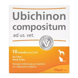 UBICHINON compositum ad us.vet.ampolle, 10 pz