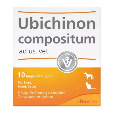 UBICHINON compositum ad us.vet.ampolle, 10 pz