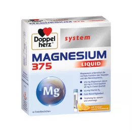 DOPPELHERZ Magnesio 375 Sistema liquido Trinkamp., 30 pz