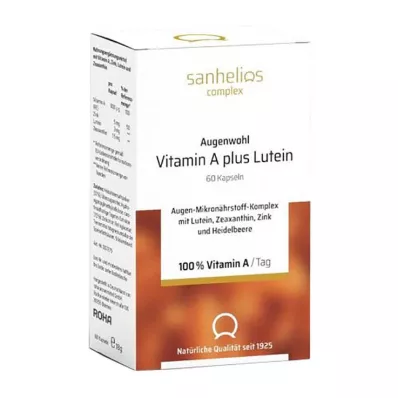 SANHELIOS Augenwohl Vitamina A più Luteina Capsule, 60 Capsule SANHELIOS Augenwohl Vitamina A più Luteina Capsule, 60 Capsule