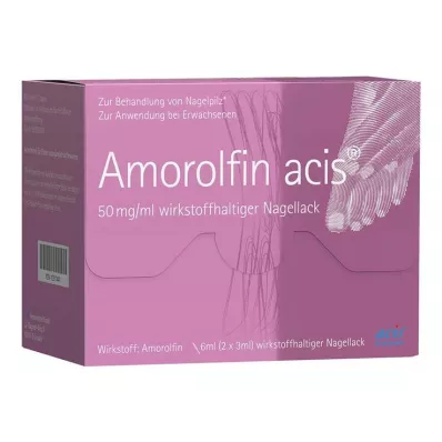 Amorolfin acis® 50 mg/ml smalto attivo, 6 ml